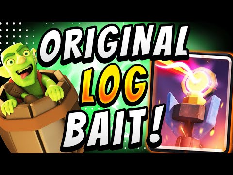 NERF-PROOF! ORIGINAL LOG BAIT DECK IS ALWAYS VIABLE — Clash Royale