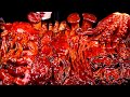 ASMR SPICY SEAFOOD SPICY ENOKI MUSHROOM OCTOPUS SQUID CRAB SHRIMP MUSHROOMS 해물찜 팽이버섯 �