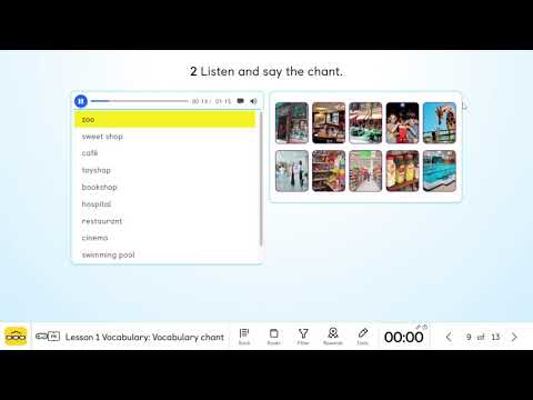Unit 7 - Vocabulary chant: my town.