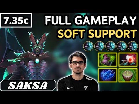 10900 AVG MMR - Saksa TERRORBLADE Soft Support Gameplay - Dota 2 Full Match Gameplay
