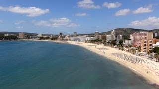 preview picture of video 'Mallorca - Magaluf / HOTEL HSM DON JUAN / Beach - Strand - Playa / Majorca island'