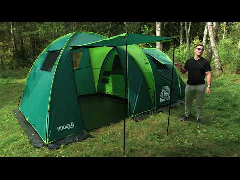 Миниатюра изображения товара Палатка RSP Outdoor House 4 / T-HOU-4-GN