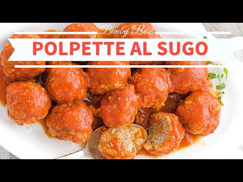POLPETTE AL SUGO | Bimby TM6 TM5 TM31 THERMOMIX #bimby