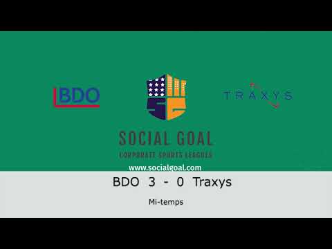 Futsal Social Club Luxembourg   12 07 2018   BDO vs Traxys