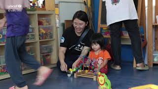 Young Leaders visit Idaman apartments' Toy Library