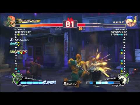 SSF4 AE [Dhalsim] YHCmochi vs doikun012 [yun]