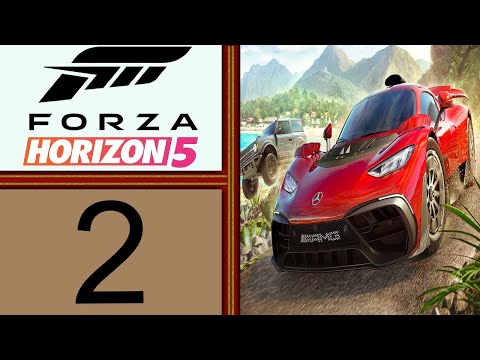 Forza Horizon 5 playthrough pt2 - A LIVE VOLCANO and Off-Roading Fun