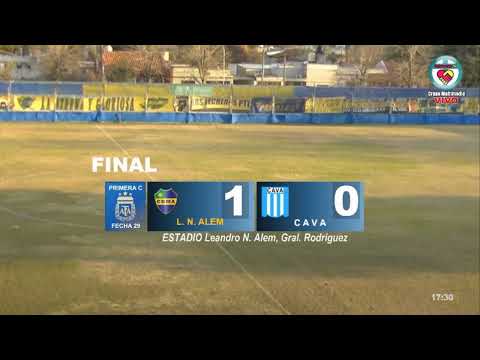 L.N. Alem 1 Victoriano Arenas 0 – Fecha 29 – Primera C