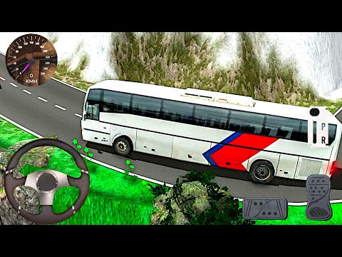 Uphill Offroad Bus Driving Simulator   Tourist Coach Transport Driver   Android GamePlay