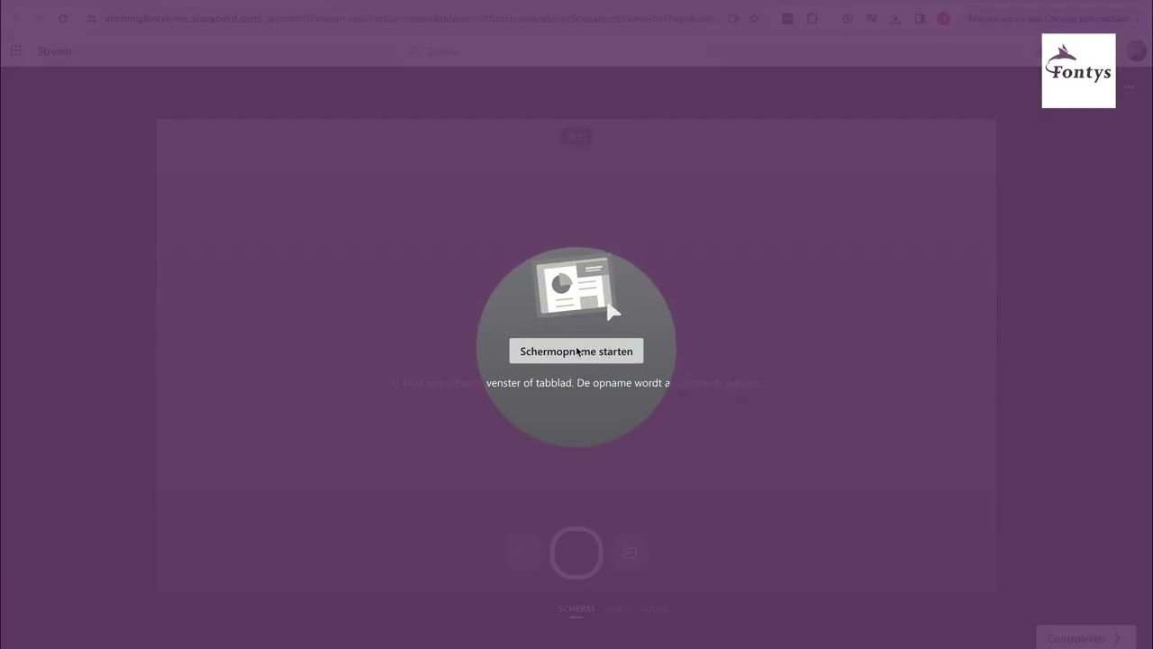 Kennisclip | schermopname maken met Microsoft Stream-img