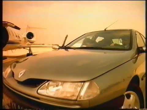Renault Laguna (Mk1 Phase 1) car advert with David Ginola - Broadcast 26th October 1997 (UK)