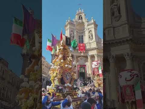 Le Candelore per via Etnea 3 Febbraio 2023