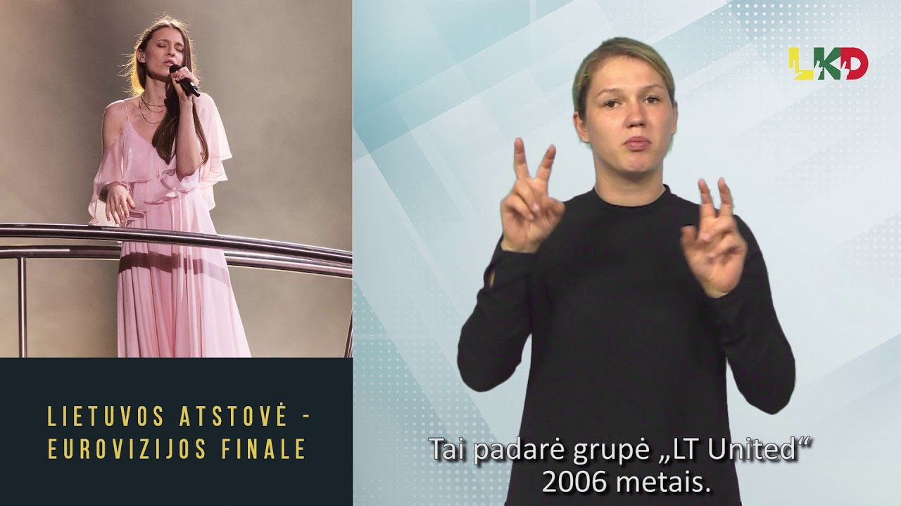Lietuvos atstovė - Eurovizijos finale!