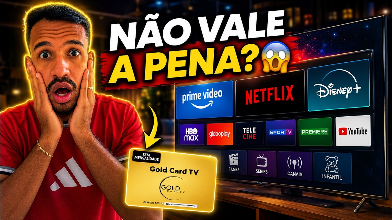 🚨Gold Card TV : O Que é, Como Funciona e Vale a Pena em 2026?