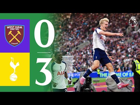 West Ham 0-3 Tottenham Hotspur | Extended Premier League Highlights