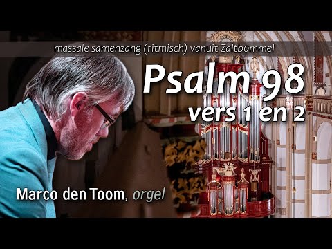 Samenzang Psalm 98 - Zaltbommel met MARCO DEN TOOM, orgel