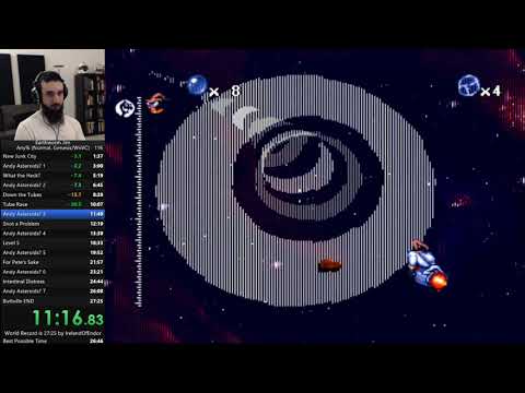 Earthworm Jim Speedrun: Genesis Any% in 27:18 - new WR
