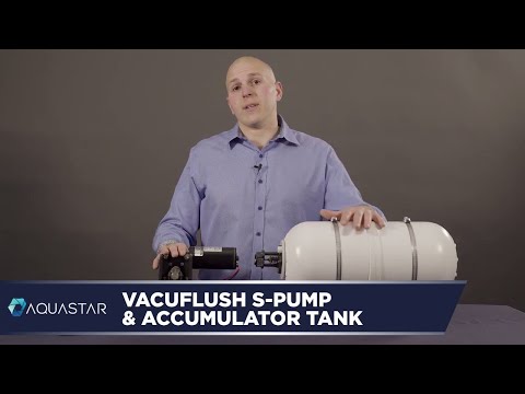 Vacuflush S-Pump and Accumulator Tank