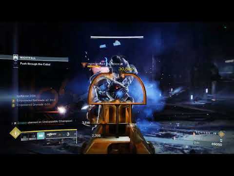 Solo Grandmaster Nightfall 40 Power Under Warden of Nothin | titan | ARC