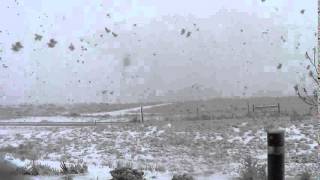 First snow of year NWS Riverton