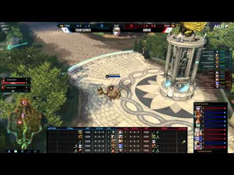 Team Elevate vs Aware - Game 2 (MLG Smite Pro League - Nov 4 2015)