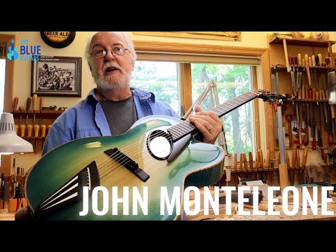 Luthier JOHN MONTELEONE - The Story of The ROCKET CONVERTIBLE for The Blue Guitar Collection