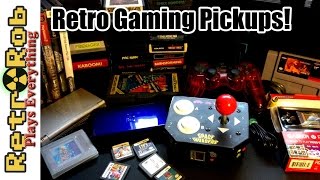 October Retro Game Haul: Atari, Playstation 2, SNES, NDS and More!