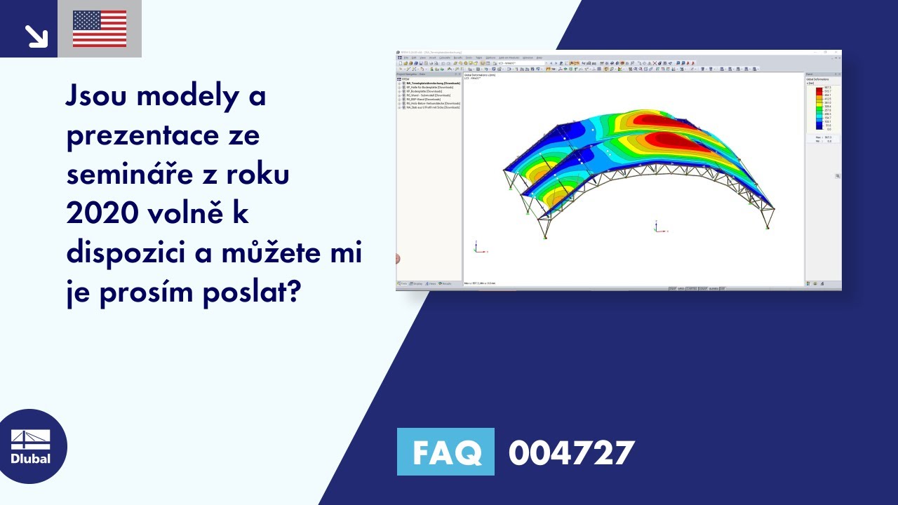 FAQ 004727 | Jsou modely a prezentace ze semináře z roku 2020 volně k dispozici a můžete mi je prosím zaslat?