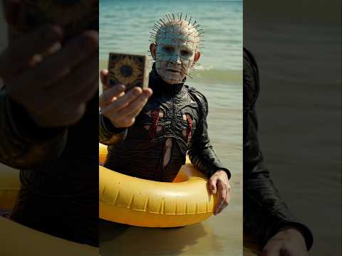 The Cenobites enjoy a day of eternal suffering at the beach. #Hellraiser #Pinhead #JDVance #RFK