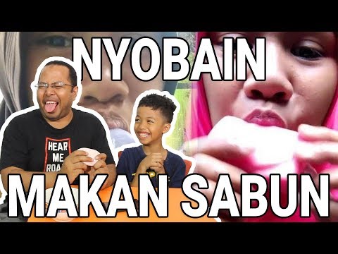 nyobain-makan-sabun