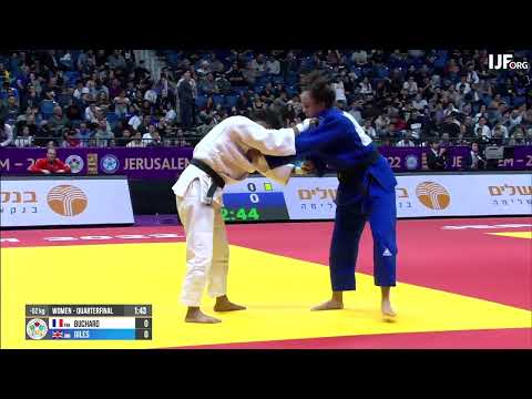 Masters 2022. 52 kg. QF. BUCHARD Amandine (FRA) - GILES Chelsie (GBR)