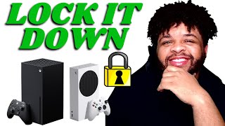 How to add a PASSCODE to XBOX ONE // How to keep people OFF your Xbox for good (EASY)