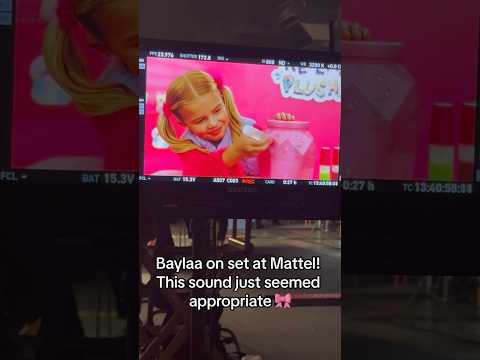 BTS 🎬 BAYLAA on set!!!! #shorts #baylaanoelle #actress