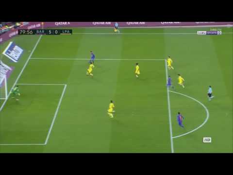 Goal aleix Vidal Barcelona vs las Palmas 5-0 [HD]