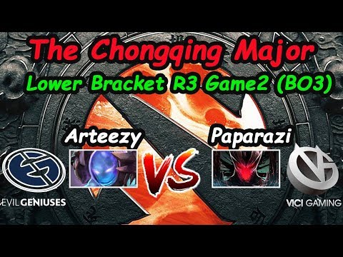 EG Arteezy - [Arc Warden]  Vs Vici Gaming  The Chongqing Major Lower Bracket R3 Game 2 | Dota2