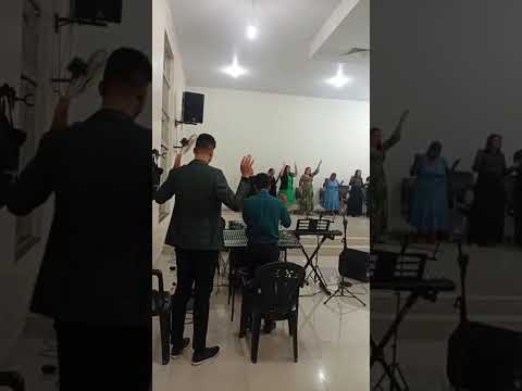 Pastor Josivan Teles pregando em Aparecida do Rio Negro Tocantins
