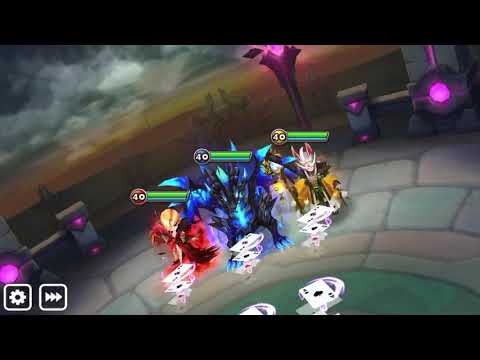 Summoners War: Dova/Lushen... buddies til the end.