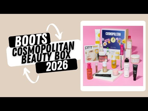 Boots x Cosmopolitan Beauty Box 2026 #beautybox