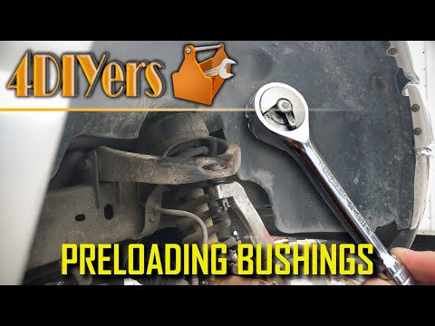 How to Preload Rubber Suspension Bushings
