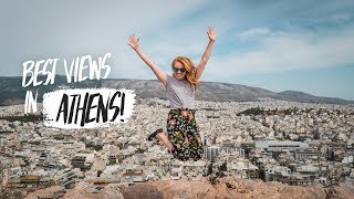 Athens Guide - Top 3 BEST VIEWS in ATHENS GREECE!