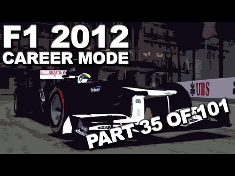 F1 2012: Career Mode Walkthrough (35/101) - Singapore Grand Prix (SEASON 2/WILLIAMS) - HD