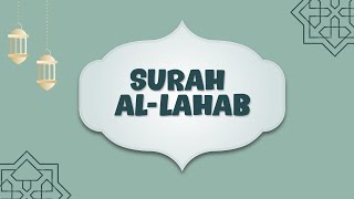 Bacaan Surah Al-Lahab