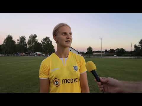 Lea Dolinar, vezistka ŽNK Radomlje Medex, po tekmi z ŽNK Split