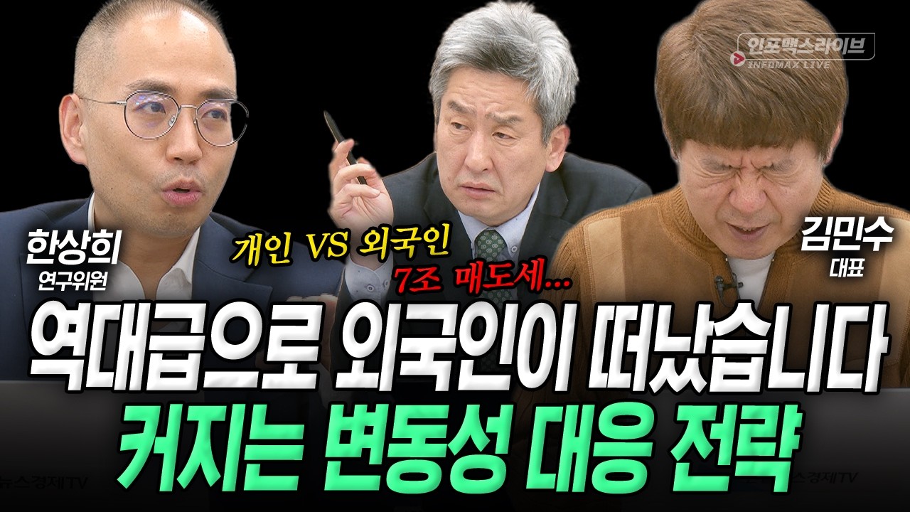 조정을 예상하지 않는 시장, 간다치고 그 이후를 생각합니다. (김민수, 한상희) | 인포맥스라이브 260227