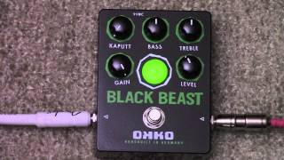 Video thumbnail for Okko Black Beast Fuzz Distortion Pedal Demo by Simon Smith