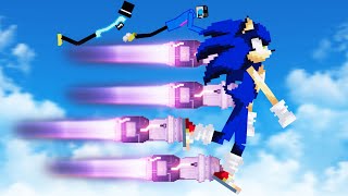 We Tape Rockets to Sonic to Take Him to ULTIMATE SPEED in People Playground!