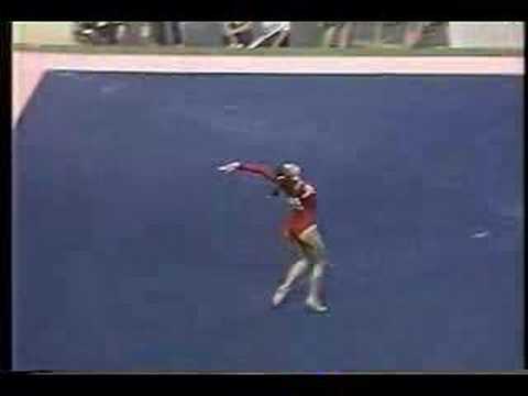 Zsuzsa Csisztu FX 1987 Chunichi Cup AA