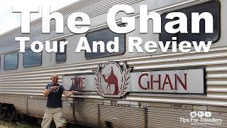 Sluit je aan bij de videotour op de luxe Ghan-trein die 3 dagen en 2 nachten tussen Darwin reist