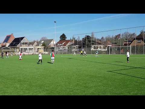 KMD JO13-1 vs SVV JO13-1 oefenwedstrijd, 24-2-2018, 2e helft