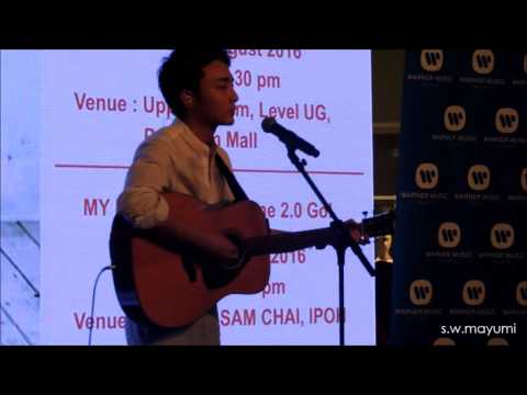 160826 로이킴 (Roy  Kim) - I can't take my eyes off of you (Damien Rice) [FANCAM - Showcase 말레이시아]